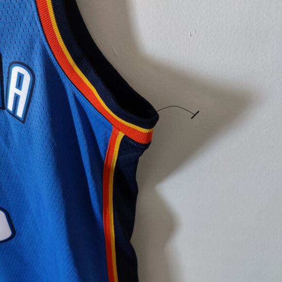 Nike S Paul George Oklahoma City Thunder OKC PG Swingman Jersey AV4955-404 - Picture 5 of 7